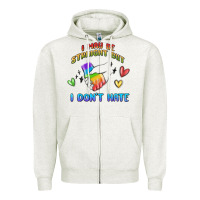 I May Be Straight Pride Day Zipper Hoodie | Teevron