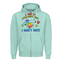 Seafoam i may be straight pride day Zipper Hoodie - MaliasSmallBusiness