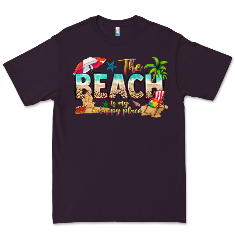 The Beach Is My Happy Place Premium Tee by texasbilliewilder | Teevron