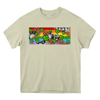Mossy Western St. Patrick's Day Shamrock Rainbow Heavy Core Tee - Artiststas