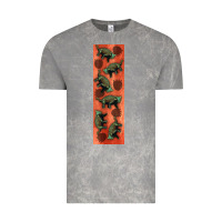 Cloud Rock dinosaur ankylosaurus pen wrap Vintage Tee - Artiststas
