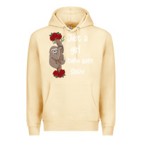 Pina Colada just a girl who loves sloths Premium Hoodie - Bettercallsaul