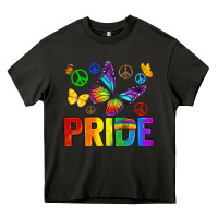 Asphalt hippie pride Heavy Core Tee - texasbilliewilder