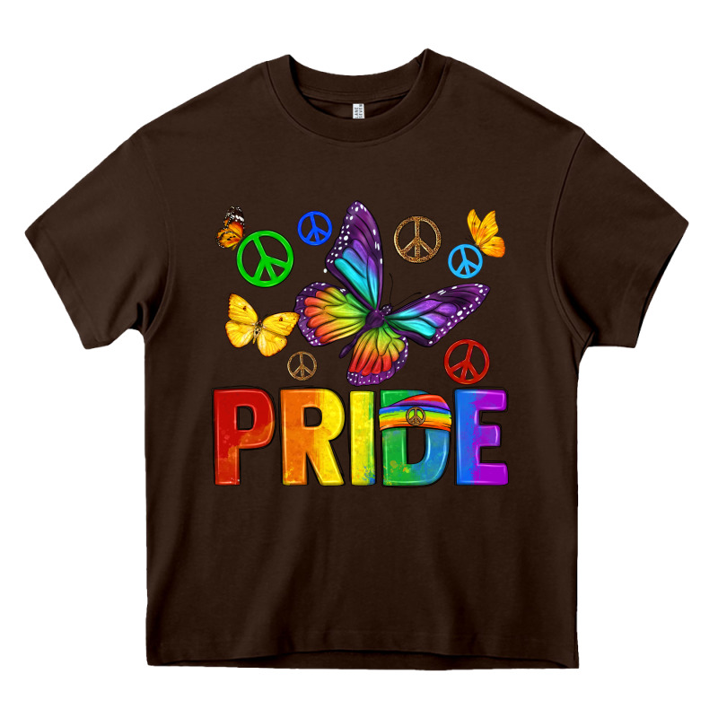 Hippie Pride Heavy Core Tee by texasbilliewilder | Teevron
