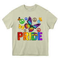 Mossy hippie pride Heavy Core Tee - texasbilliewilder