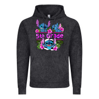 Vintage Black preview flower stitch 5th grade Vintage Hoodie - AdoDesignShop