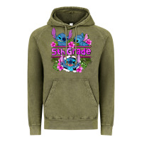 Vintage Olive preview flower stitch 5th grade Vintage Hoodie - AdoDesignShop