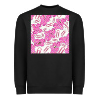 Floral School Seamless Pattern Heavyweight Sweatshirt | Teevron