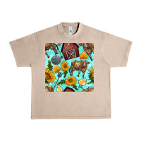 French Oak farm seamless pattern Urban Heavy Tee - BundleAndBundleShop