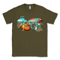 Army Green American football coffee Classic Tee - Jasminsmagicworld