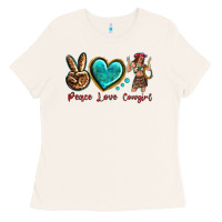 Peace Love Cowgirl Ladies Tee | Teevron