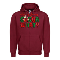 Shimmy Shimmy Cocoa What Zipper Hoodie | Teevron