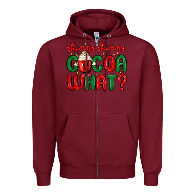 Shimmy Shimmy Cocoa What Zipper Hoodie by MaliasSmallBusiness | Teevron