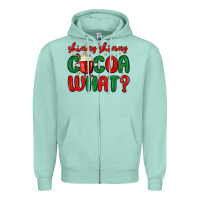 Seafoam shimmy shimmy cocoa what Zipper Hoodie - MaliasSmallBusiness