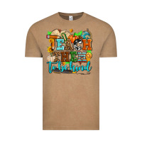 Vintage Coffee teach them to be kind with pumpkins and fall Vintage Tee - AdoDesignShop