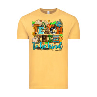 Vintage Mustard teach them to be kind with pumpkins and fall Vintage Tee - AdoDesignShop