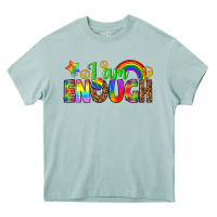 Arona i am enough Heavy Core Tee - texasbilliewilder