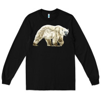 Black Polar Bear Long Sleeve Tee - LillyAllenDesigns
