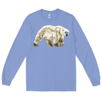 Colony Blue Polar Bear Long Sleeve Tee - LillyAllenDesigns