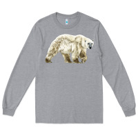 Heather Grey Polar Bear Long Sleeve Tee - LillyAllenDesigns