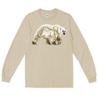 Mushroom Polar Bear Long Sleeve Tee - LillyAllenDesigns