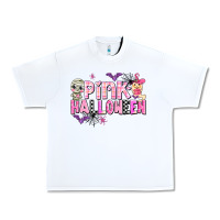 White pink halloween Urban Heavy Tee - AdoDesignShop