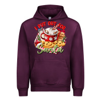 Mauve Wine i put out for santa Urban Hoodie - CowGirlArtShop