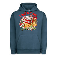 Pigment Midnight Navy i put out for santa Urban Hoodie - CowGirlArtShop