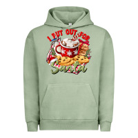 Pigment Oil Green i put out for santa Urban Hoodie - CowGirlArtShop