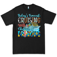Black todays forecast  cruising with a chance of drinkin Premium Tee - texasbilliewilder