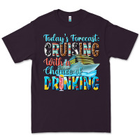 Plum todays forecast  cruising with a chance of drinkin Premium Tee - texasbilliewilder