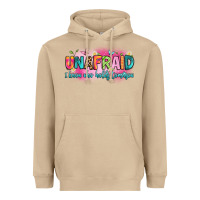Mushroom unafraid i know who holds tomorrow Heavyweight Hoodie - Artiststas