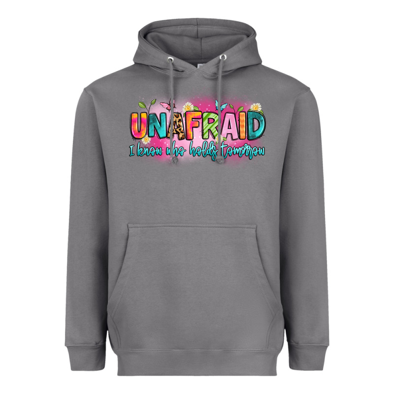 Unafraid I Know Who Holds Tomorrow Heavyweight Hoodie by Artiststas | Teevron