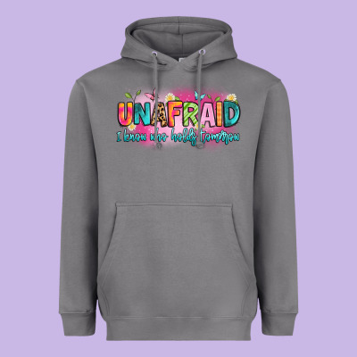 Unafraid I Know Who Holds Tomorrow Heavyweight Hoodie Designed By Artiststas