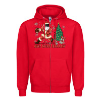 Red out here ballin' Zipper Hoodie - MaliasSmallBusiness