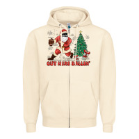 Sandshell out here ballin' Zipper Hoodie - MaliasSmallBusiness