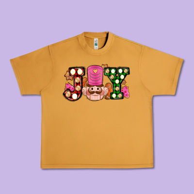Christmas Joy Snacks And Nutcracker Cookies Ado Urban Heavy Tee Designed By Adodesignshop