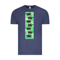 Dinosaur Ankylosaurus Pen Wrap Vintage Tee | Teevron