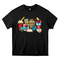Black teacher coffee cups Heavy Core Tee - Zillion Design Studio