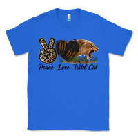 True Royal Peace Love Wild Cat Head Classic Tee - LillyAllenDesigns
