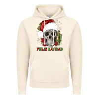Vintage Artic feliz navidad skull cactus Vintage Hoodie - JahusDesignShop