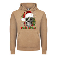 Vintage Coffee feliz navidad skull cactus Vintage Hoodie - JahusDesignShop