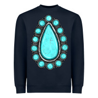 Navy gemstone Heavyweight Sweatshirt - JahusDesignShop
