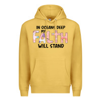 Antique Gold Oceans Deep My Faith Will Stand Premium Hoodie - Bettercallsaul