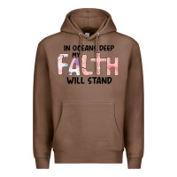 Chestnut Oceans Deep My Faith Will Stand Premium Hoodie - Bettercallsaul