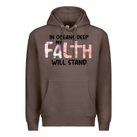 Coffee Oceans Deep My Faith Will Stand Premium Hoodie - Bettercallsaul