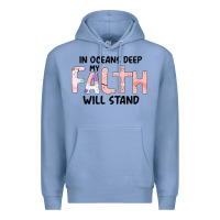 Colony Blue Oceans Deep My Faith Will Stand Premium Hoodie - Bettercallsaul