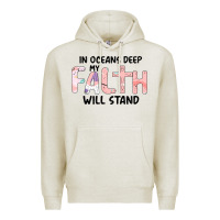 Oatmeal Heather Oceans Deep My Faith Will Stand Premium Hoodie - Bettercallsaul