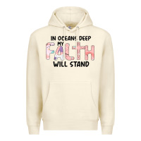 Sandshell Oceans Deep My Faith Will Stand Premium Hoodie - Bettercallsaul