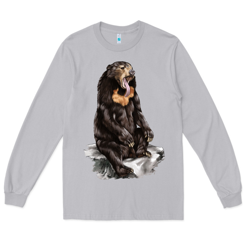 Malayan Sun Bear Long Sleeve Tee by LillyAllenDesigns | Teevron
